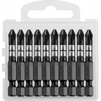 Ударные биты Impact PH2, 50 мм, 10 шт KRAFTOOL 26191-2-50-S10