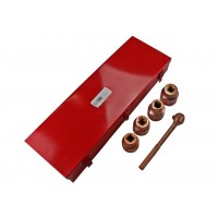 SITOMO Набор головок N8 30-80мм 1" металлический кейс омедненных 718219