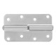 Петля накладная ПН1-110 правая, цинк, 4 шт, (Металлист) (91554)