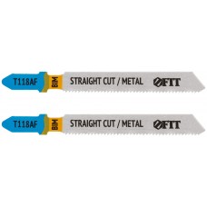 Полотна по металлу, Bimetal, фрезерованные, волнистые зубья, 76/51/1,2 мм (T118AF), 2 шт. (40916)