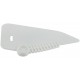 Шпатель прижимной, для разглаживания обоев, пластиковый, белый 280 мм (06905)