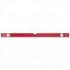 Уровень алюминиевый, 800 мм, 3 глазка, красный, линейка Matrix (33226)