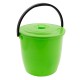 Ведро пластмассовое круглое 13 л, с крышкой, Light Elfe (92940)