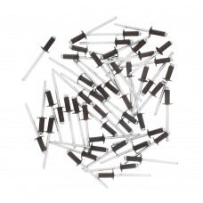 Заклепки 4.0 х 10 мм RAL 8017, темно-коричневый, 50 шт Matrix (40680)