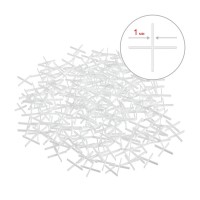 Крестики для плитки 1 мм, 200 шт ЗУБР 33811-1