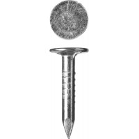 Гвозди 20?3 мм с большой потайной головкой цинк 5 кг ЗУБР 305090-30-020