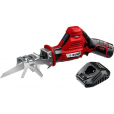 Сабельная пила 12 В 80 мм 1 АКБ 2 А·ч ЗУБР С1-12 СПЛ-125-21