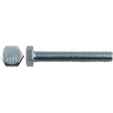 Болт 6-гранная головка (полная резьба) М8 х 90 100 шт DIN933 Пром (27290)