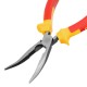 Длинногубцы изогнутые Insulated, 200 мм, двухкомпонентные рукоятки Matrix Professional (17474)