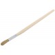 Кисть узкая, натуральная светлая щетина, деревянная ручка 10 мм (01244)