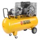 Компрессор воздушный, ременный привод BCI4000-T/200, 4.0 кВт, 200 литров, 690 л/мин Denzel (58124)