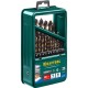 Набор сверл по металлу COBALT-8, 25 шт, (1–13 мм), сталь М42, HSS-Co(8%) KRAFTOOL 29656-H25