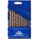 Набор сверл по металлу HSS шлифованные, титановое покрытие, угол заточки 135°, пласт. кейс, 13 шт. (1.5-2.0-2.5-3-3.2-3.5-4-4.5-4.8-5-5.5-6-6.5 мм) (35734М)