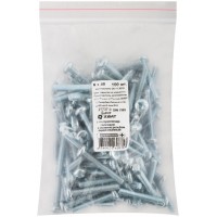 Винт с полуцилиндрич. головкой с полной резьбой оцинков. DIN 7985 6х40 100 шт Фасовка (27737-0)