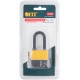 Замок навесной всепогодный 40х31 мм, длинная стальная дужка 6 мм (67193)