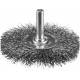 Щетка дисковая для дрели 63 мм, витая стальная проволока 0.3 мм ЗУБР Профессионал 35198-063_z02