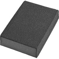 Четырехсторонняя водостойкая шлифовальная губка Р180, 100 х 68 х 26 мм DEXX 35637-180