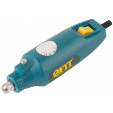 Гравировальная машина мини 12 В; 12000 об/мин; 3,2 мм; адаптер; набор насадок; алюмин. кейс (80531)