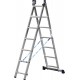 Алюминиевая двухсекционная лестница 7 ступеней со стабилизатором СИБИН 38823-07
