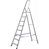 Алюминиевая стремянка 8 ступеней 166 см СИБИН 38801-8