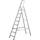 Алюминиевая стремянка 8 ступеней 166 см СИБИН 38801-8
