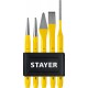 Набор зубил и кернеров Hercules, 5 предметов, в пластиковом держателе STAYER Professional 21077-H5