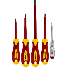 Набор отверток диэлектрических 5 предм Профессионал ЗУБР 25265