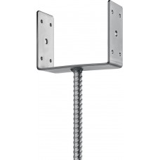 Основание столба ОС-U, U-образное, 151 x 120 x 60 мм ЗУБР 310286-150