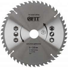 Диск пильный для циркулярных пил по дереву 230 х 30/25,4 х 48T (37757)