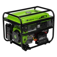 Генератор бензиновый БС-8000Э, 6,6 кВт, 230В, четырехтактный, 25 л, электростартер Сибртех (94549)