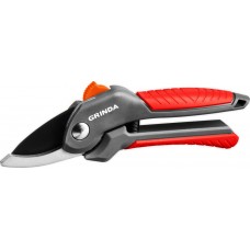 Плоскостной секатор G-22, 200 мм, с двухкомпонентными рукоятками GRINDA 423122