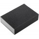Губка шлифовальная алюминий-оксидная, 100х70х25 мм, средняя жесткость Р 180/ Р 360 (38370)