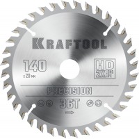 Пильный диск по дереву Precision, 140 х 20 мм, 36Т KRAFTOOL 36952-140-20