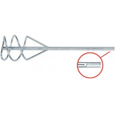 Миксер для строительных смесей оцинкованный Профи, хвостовик SDS-PLUS 80x400 мм (04218)