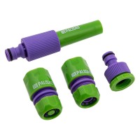 Набор для подключения шланга 1/2, распылитель, 3 адаптера к распылителю Palisad (65176)