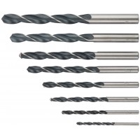 Набор сверл по металлу HSS черненых, 8 шт. (3-4-5-6-7-8-9-10 мм) (33855)