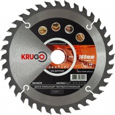 Пильный диск 160 x 2.2/1.4 x 36T x 20mm KRUGO (WA160036)
