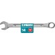 Комбинированный гаечный ключ 14 мм СИБИН 27089-14