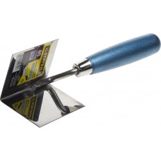 Кельма для внутренних углов 80 х 60 мм, нержавеющее полотно, деревянная рукоятка STAYER Professional 0836