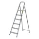 Стремянка, 6 ступеней, стальная, оцинкованная Сибртех (97838)