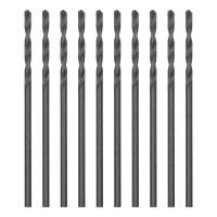 Сверло по металлу, 1.5 мм, полированное, HSS, 10 шт, цилиндрический хвостовик Matrix