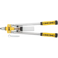 Заклепочник усиленный с длинными ручками, пластиковый контейнер 3,2-4,8 мм (430 мм) (32055)