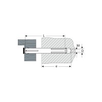 Анкер рамный 10?202 мм, 2 шт ЗУБР 4-302236-10-202