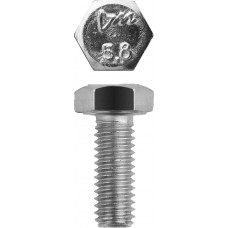 Болт M6 x 12 мм, кл. пр. 5.8, цинк, 5 кг, ГОСТ 7798-70 ЗУБР 303080-06-012