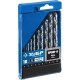 Набор сверл по металлу 1-10 мм 10 шт сталь Р6М5 класс А ЗУБР ПРОФ-А Профессионал 29625-H10