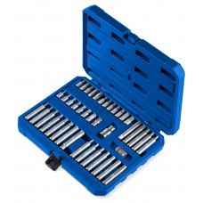 ЗУБР СБ-42, 42 шт (HEX, TX, SPLINE) хвостовик 10 мм под квадрат 1/2? набор специальных бит (26551)