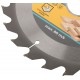 Диск пильный для циркулярных пил по дереву 200 х 32 х 24T + 2 кольца: 32/30 и 30/20 мм (37665М)