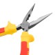 Длинногубцы прямые Insulated, 160 мм, двухкомпонентные рукоятки Matrix Professional (17101)