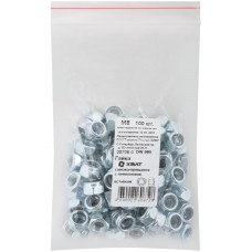 Гайка самоконтрящаяся с нейлоновой вставкой М8 100 шт DIN 985 Фасовка (28708-0)