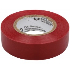 Изолента ROLLIX ПВХ 19 мм x 0,15 мм х 20 м, красная (11035)